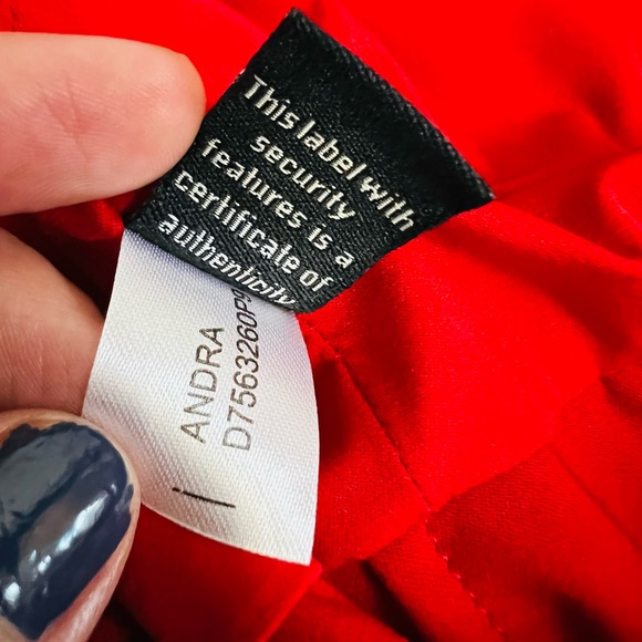 DVF Iconic Nylon Ruffle Mini Wrap Dress •  ‘Andra’ - Picture 9 of 10